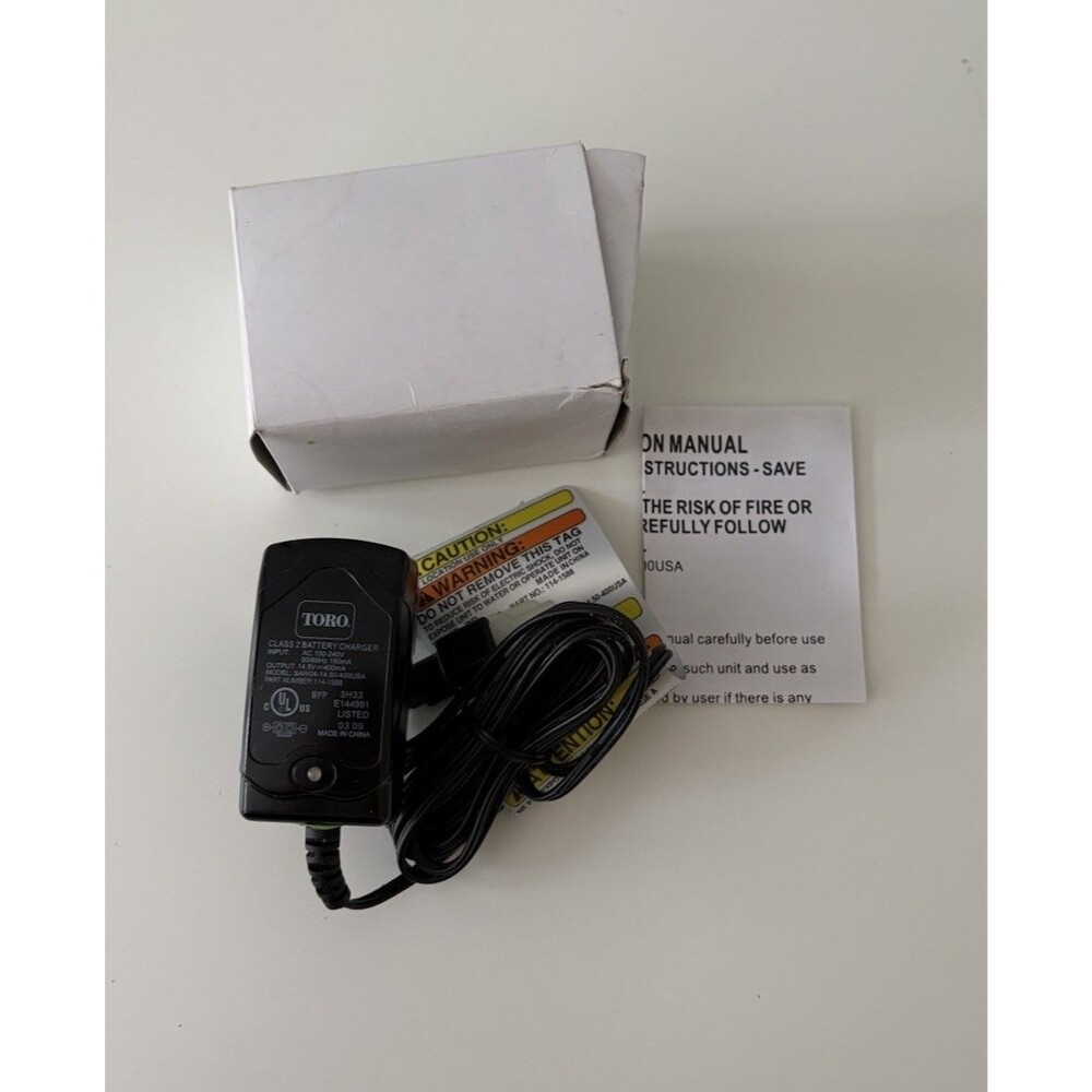 Genuine Toro Battery Charger SAW04-14.50-400USA (114-1588) Original 14.5V 400mA